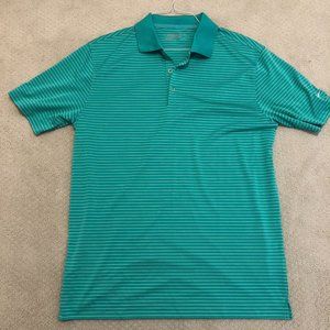 Nike Golf Tour Performance dri fit striped polo M